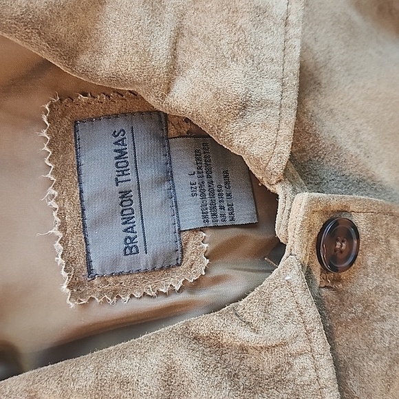 Soft suede jacket - Picture 5 of 14